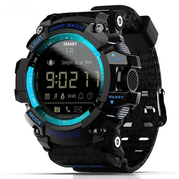 2023 MK16 Bluetooth Smartwatch Dijital Saat Pedometre Spor akıllı saat Erkekler Aktivite Spor İzci IP67 Su Geçirmez Saatler