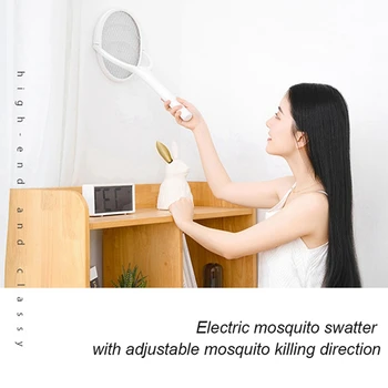 3500V 5İn1 çok fonksiyonlu Sineklik sivrisinek Sinek yarasa Elektrikli USB Şarj edilebilir