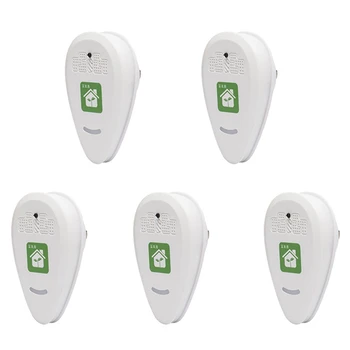 5X Plug İn Hava Temizleyici Mini Taşınabilir 5-12 Milyon Negatif İyon Hava Temizleyici Yatak Odası Mutfak Banyo Ofis İNGİLTERE Tak