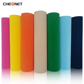 Akın ısı transferi vinil Çeşitli Renkler Demir On HTV ile T-Shirt için Cricut veya ısı basın DIY