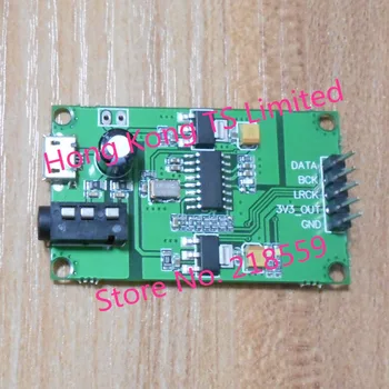 ES9023P I2S IIS Stereo Dijital Ses Girişi DAC Dekoder Kurulu AUX Analog Çıkış