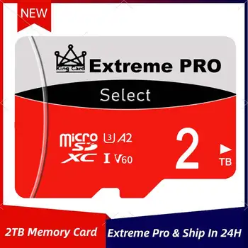 Hafıza Kartı 1 TB 2 TB Mikro Kart A2 Pro V60 TF Kart Class10 Genişletilmiş Veri Storage128GB 512 GB İçin Kamera / Telefon