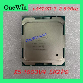 Orijinal Intel Xeon İşlemci E5-1603V4 CPU LGA2011-3 10 M 2.80 GHz SR2PG 14nm 4 Toplam Çekirdek 4 Toplam Konu 140 W