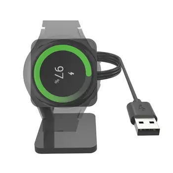 Samsung İçin USB şarj kablosu İzle 5Pro 5 4 3 Kablosuz Şarj Kablosu Smartwatch şarj standı Smartwatch Aksesuarları