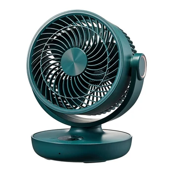 Taşınabilir Fan USB Masa Uzaktan Kumanda Fan Şarj Edilebilir Sessiz Fan Hava Sirkülasyon Fanı 10000mAh Dikey Fanlar Ofis Ev