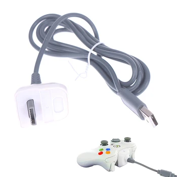 USB şarj kablosu için Xbox360 Kablosuz Oyun Denetleyicisi şarj aleti kablosu Kablosu