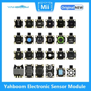 Yahboom elektronik Sensör modülü DIY projesi için kızılötesi ultrasonik sıcaklık nem LED nokta vuruşlu RGB ışık modülü