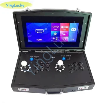 YENİ Orijinal Pandora Kutusu DX 3000 in 1 mini oyun kolu desteği 2 oyuncu bilgisayar projektörleri fba mame ps1 var 3D oyunlar